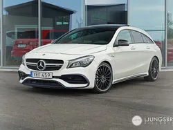 Vit Begagnad 2017 Mercedes CLA45 AMG AMG Kombi | 329 900 kr (Marknadspris)