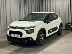 Vit Begagnad 2021 Citroën C3 Feel Halvkombi | 114 900 kr (Marknadspris)
