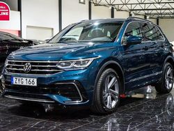 Blå Begagnad 2023 VW Tiguan R-line SUV | 364 500 kr (Lite dyr)