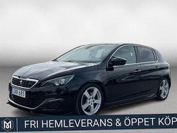 Svart Begagnad 2015 Peugeot 308 GT Halvkombi | 139 900 kr (Lite dyr)