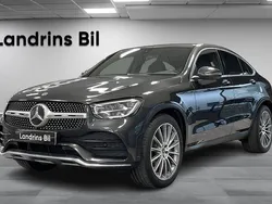 Grå (grafitgrå metallic) Begagnad 2019 Mercedes GLC220 AMG Sportkupé | 399 000 kr (Marknadspris)