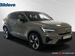 Grå Begagnad 2023 Volvo EC40 Plus SUV | 429 900 kr (Bra pris)
