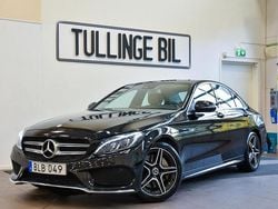 Svart Begagnad 2015 Mercedes C250 AMG Sedan | 219 900 kr (Marknadspris)