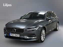 Grå Begagnad 2017 Volvo V90 Inscription Kombi | 259 000 kr (Marknadspris)