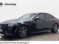 Svart Begagnad 2023 Mercedes C300e AMG line Sedan | 467 900 kr (Marknadspris)