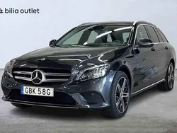 Grå Begagnad 2020 Mercedes C300e Kombi | 289 900 kr (Superpris)