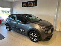 Grå Begagnad 2022 Citroën C3 PureTech Halvkombi | 139 800 kr (Marknadspris)