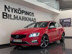 Röd Begagnad 2016 Volvo V60 R-Design Kombi | 139 900 kr (Lite dyr)