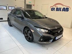 Mörkgrå Begagnad 2017 Honda Civic Halvkombi | 149 900 kr (Dyr)