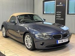 Blå Begagnad 2004 BMW Z4 Cab | 99 900 kr (Superpris)