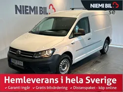 Vit Begagnad 2018 VW Caddy Maxi Minibuss | 199 900 kr (Bra pris)