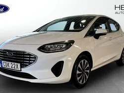 Vit (white) Begagnad 2022 Ford Fiesta Titanium Halvkombi | 164 900 kr (Marknadspris)