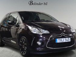 Lila Begagnad 2014 Citroën DS3 PureTech Halvkombi | 64 900 kr