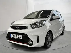 Vit Begagnad 2016 Kia Picanto Halvkombi | 90 000 kr