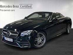 Svart Begagnad 2018 Mercedes E300 AMG line Cab | 439 900 kr (Marknadspris)