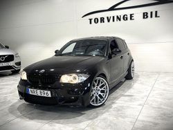 Svart Begagnad 2009 BMW 123 M Sport Halvkombi | 109 900 kr