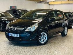 Svart Begagnad 2012 Opel Corsa Enjoy Halvkombi | 39 900 kr (Marknadspris)