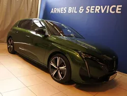 Grön Begagnad 2022 Peugeot 308 GT Halvkombi | 249 900 kr (Marknadspris)