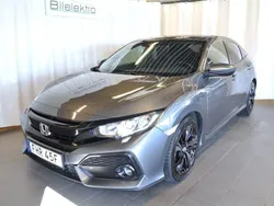 Grå Begagnad 2018 Honda Civic Elegance Halvkombi | 168 000 kr (Marknadspris)