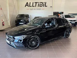 Svart Begagnad 2020 Mercedes CLA220 Premium Plus Sedan | 309 900 kr (Marknadspris)