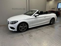 Vit Begagnad 2017 Mercedes C180 AMG line Cab | 319 000 kr (Dyr)