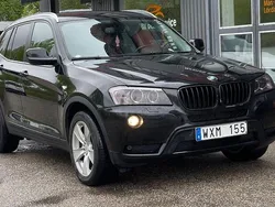 Svart Begagnad 2011 BMW X3 SUV | 124 900 kr (Marknadspris)