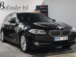 Svart Begagnad 2011 BMW 520 Kombi | 99 800 kr (Marknadspris)