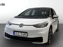 Vit (glacier white metallic bl) Begagnad 2022 VW ID.3 Pro Performance Halvkombi | 239 900 kr (Superpris)