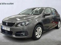 Grå Begagnad 2017 Peugeot 308 Active Halvkombi | 159 900 kr (Marknadspris)