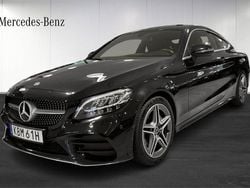 Svart Begagnad 2018 Mercedes C220 AMG Sportkupé | 314 900 kr (Marknadspris)
