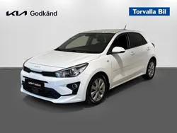Vit Begagnad 2022 Kia Rio Advance Halvkombi | 214 900 kr (Lite dyr)