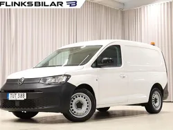 Vit Begagnad 2021 VW Caddy Maxi Minibuss | 309 900 kr (Dyr)