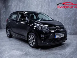 Svart Begagnad 2022 Kia Picanto Advance Halvkombi | 159 800 kr (Marknadspris)