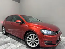 Röd Begagnad 2013 VW Golf VII R-line Halvkombi | 149 900 kr (Dyr)