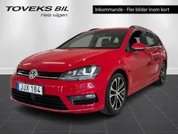 Röd Begagnad 2015 VW Golf VII GT Kombi | 127 000 kr (Marknadspris)
