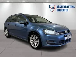 Blå Begagnad 2014 VW Golf VII R-line Kombi | 99 000 kr (Bra pris)