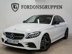 Vit Begagnad 2018 Mercedes C200 AMG line Sedan | 234 800 kr (Lite dyr)