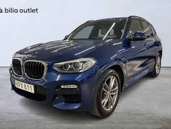 Blå Begagnad 2019 BMW X3 SUV | 298 000 kr
