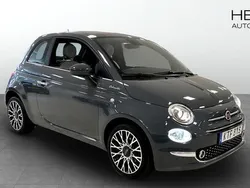 Grå Begagnad 2022 Fiat 500 Dolcevita Halvkombi | 139 900 kr (Marknadspris)