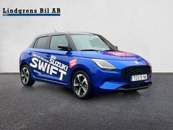 Blå metallic Ny 2024 Suzuki Swift Halvkombi | 237 900 kr (Marknadspris)