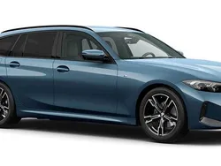 Grå (skyscraper grey metallic) Ny 2025 BMW 330e Comfort Edition Kombi | 682 300 kr (Marknadspris)