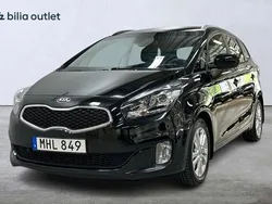 Svart Begagnad 2015 Kia Carens Minibuss | 154 900 kr (Marknadspris)