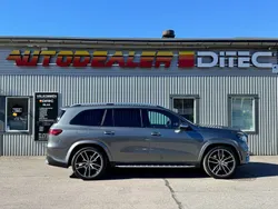 Mörkgrå Begagnad 2020 Mercedes GLS400 AMG line SUV | 749 900 kr (Superpris)