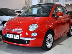 Röd Begagnad 2014 Fiat 500C Lounge Cab | 79 000 kr (Marknadspris)