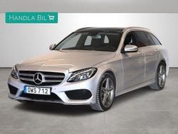 Silver Begagnad 2015 Mercedes C220 AMG Kombi | 189 900 kr (Marknadspris)