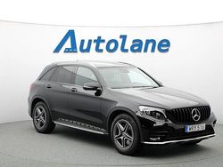 Svart Begagnad 2018 Mercedes GLC220 AMG SUV | 319 900 kr (Marknadspris)