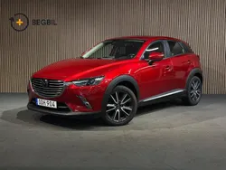 Röd Begagnad 2018 Mazda CX-3 SUV | 197 400 kr (Lite dyr)