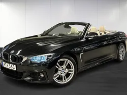 Svart (black) Begagnad 2018 BMW 430 Cabriolet M Sport Cab | 347 900 kr (Marknadspris)