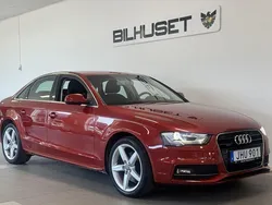 Röd Begagnad 2014 Audi A4 S-Line Sedan | 164 900 kr (Marknadspris)