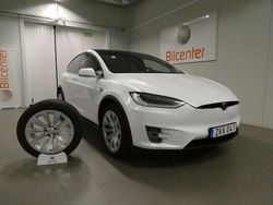 Vit Begagnad 2018 Tesla Model X SUV | 399 900 kr (Marknadspris)